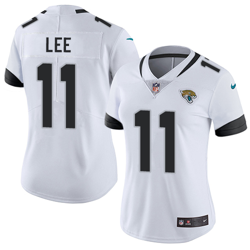 Nike Jacksonville Jaguars #11 Marqise Lee White Women Stitched NFL Vapor Untouchable Limited Jersey->women nfl jersey->Women Jersey